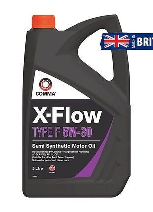 Моторное масло comma x-flow type f 5w-30 5л