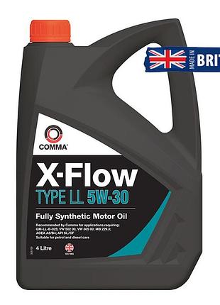 Моторное масло comma x-flow type ll 5w30 4л