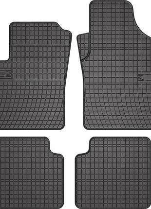 Автомобильные коврики в салон frogum на fiat 500 1 07- фиат 500 черные
