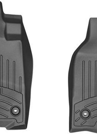 Автомобільні килимки поліки в салон weathertech на acura rdx 13-18 передні чорні акура рдх