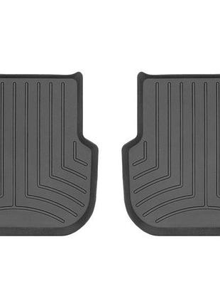 Автомобільні килимки поліки в салон weathertech на volkswagen jetta sd 11-18 2-й ряд чорні фольксваген джетта