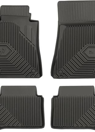 Автомобильные коврики в салон frogum 3d на mercedes e w211 02-09 мерседес е черные