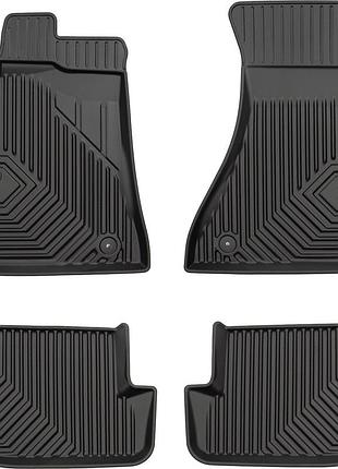 Автомобильные коврики в салон frogum 3d на audi rs5 1 b8 coup 07-16 ауди рс5 черные