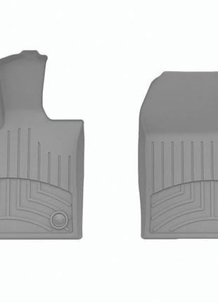 Автомобильные коврики в салон weathertech на toyota bz4x 23- передние серые тойота бз4х
