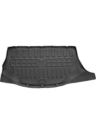 Автомобільний килимок в багажник stingray jeep compass 1 06-16 чорний джип компас