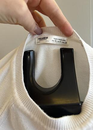 Pull &bear вкорочений топ у рубчик 3