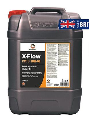 Моторное масло comma x-flow type s 10w-40 20л