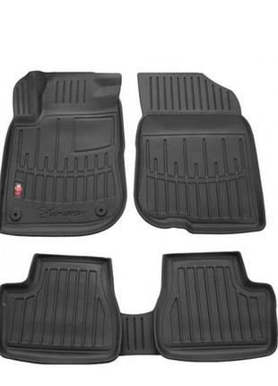 Автомобильные коврики в салон на chrysler pacifica 2 ru 7м 16- 4шт черные stingray крайслер пацифика