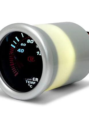 Указатель температуры воды стрелочный ket gauge 7702-2 led d52мм прибор датчик автомобильный