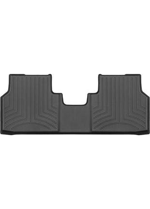 Автомобільні килимки поліки в салон weathertech на volkswagen id.4 21- 2-й ряд чорні фольксваген айди4