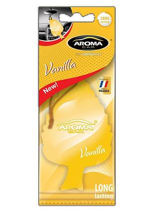 Ароматизатор aroma car leaf vanilla