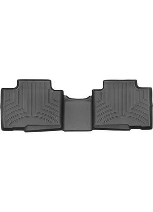 Автомобільні килимки поліки в салон weathertech на toyota highlander 20- 2-й ряд чорні тойота хайлендер