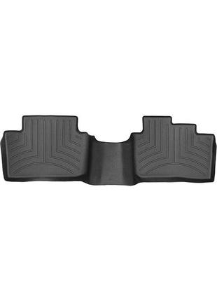 Автомобільні килимки поліки в салон weathertech на renault kadjar 16- 2-й ряд чорні рено каджар