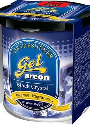 Освежитель воздуха areon gel can black crystal