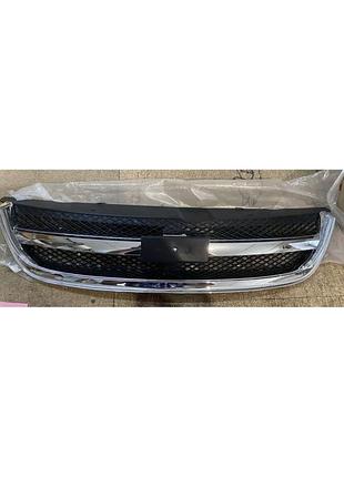 Решетка радиатора avtm chevrolet lacetti 03-13 sd combi хром рамка без эмблемы шевроле лачетти