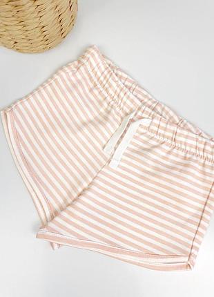 Шорти дитячі бавовняні на дівчинку h&m 80, 86 см