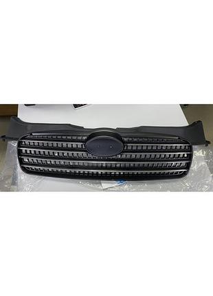 Решетка радиатора avtm hyundai accent 06-10 с накладкой цельнолитая тип sd хендай акцент