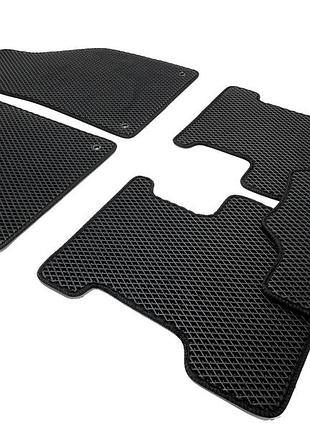 Автомобильные коврики eva ева в салон avtm на для jeep cherokee 13- 5шт джип чероки черные