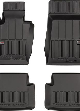Автомобильные коврики в салон frogum 3d на bmw 3 e46 98-07 бмв 3 черные