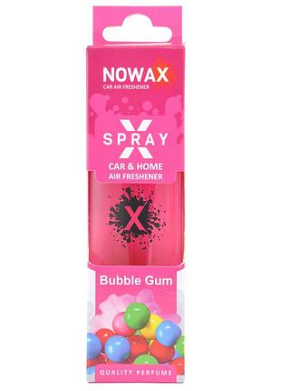 Ароматизатор nowax x spray bubble gum в коробке