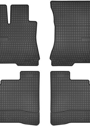 Автомобильные коврики в салон frogum на mercedes s w221 v221 05-13 мерседес с черные