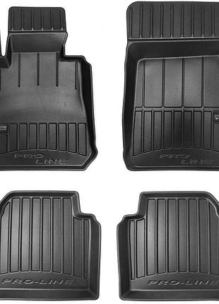Автомобильные коврики в салон frogum 3d на bmw 3 f30 f31 f80 rwd 11-19 бмв 3 черные