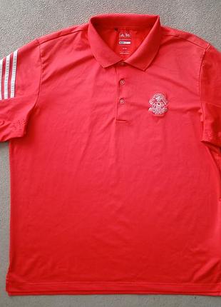 Брендовая футболка поло adidas.