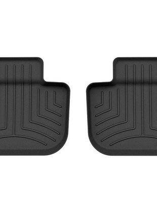 Автомобильные коврики в салон weathertech на dodge charger 11- 2-й ряд черные додж чарджер