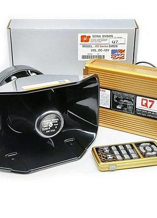 Сигнал сгу federal signal q7 200w с дистанционным пультом