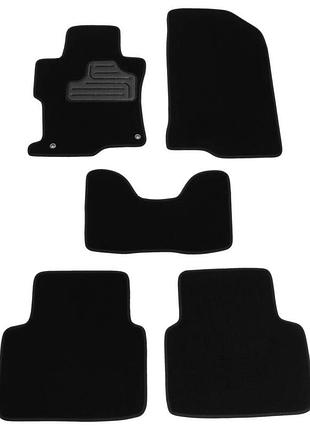 Ворсовые коврики в салон авто pro-eco на для honda accord mkviii cp sd usa 08-12 хонда аккорд черные