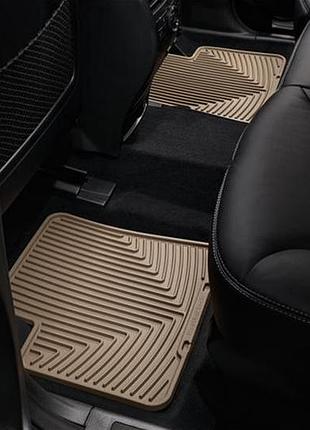 Автомобільні килимки поліки в салон weathertech на mercedes gls 15-20 2-й ряд бежеві мерседес глс