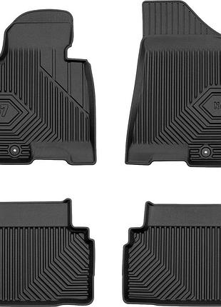 Автомобильные коврики в салон frogum 3d на hyundai ix35 2 09-15 хендай их35 черные