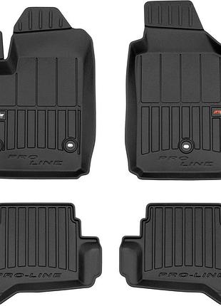 Автомобильные коврики в салон frogum 3d на fiat 500 1 ev 13-19 фиат 500 черные