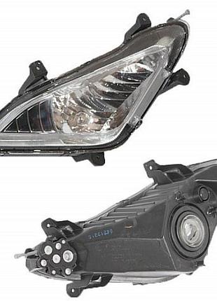 Противотуманная фара птф туманка depo на hyundai elantra eur md без ламп h8 без drl 14-16 правая хендай элантра