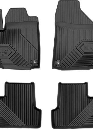 Автомобильные коврики в салон frogum 3d на jeep cherokee 5 kl 14- джип чероки черные