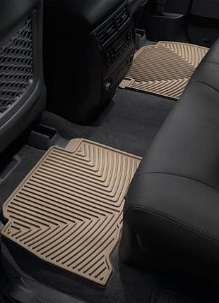 Автомобільні килимки поліки в салон weathertech на lexus lx 08-21 2-й ряд бежеві лексус лх