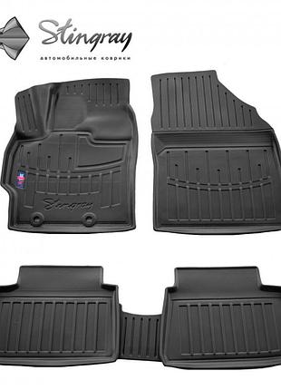 Автомобильные коврики в салон на toyota yaris cross xp21 20- 5шт черные stingray тойота ярис кросс