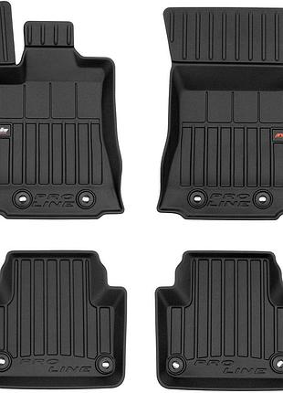 Автомобильные коврики в салон frogum 3d на jaguar xj x351 09-19 ягуар хж черные