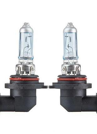 Галогенные лампы pulso hb4 9006 p22d 12v 55w super white для авто яркость 20 процентов выше
