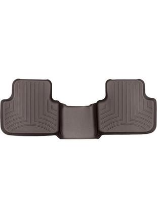Автомобильные коврики в салон weathertech на audi q7 19- 2-й ряд какао ауди ку7