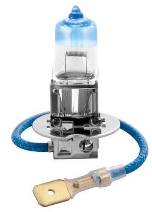 Галогенная лампа brevia h3 12v 55w pk22s power ultra +60% яркость для авто замена галогенок