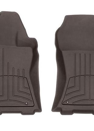 Автомобільні килимки поліки в салон weathertech на subaru outback 14-19 передні какао субару аутбек