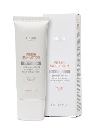 Солнцезащитный лосьон atomy fresh sun lotion spf50+ 75 мл (001562)