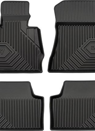 Автомобильные коврики в салон frogum 3d на bmw x4 f26 14-18 бмв х4 черные