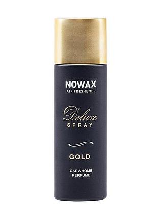 Ароматизатор nowax deluxe spray gold 50 мл