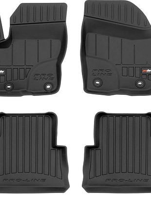 Автомобильные коврики в салон frogum 3d на ford kuga 1 08-12 форд куга черные