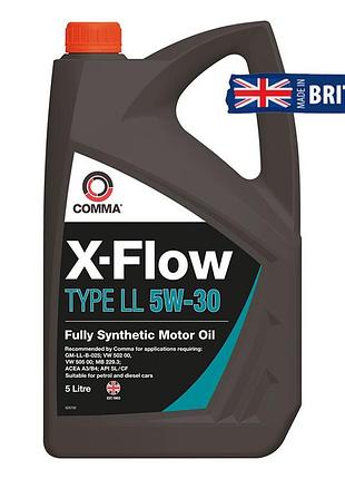 Моторное масло comma x-flow type ll 5w30 5л