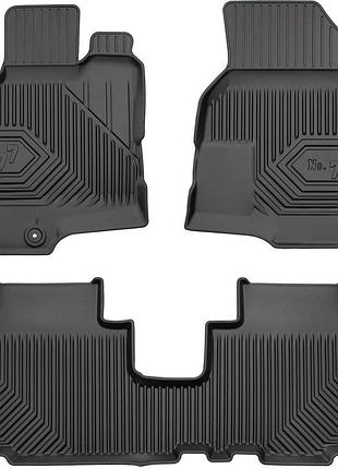Автомобильные коврики в салон frogum 3d на chevrolet captiva 1 06-18 шевроле каптива черные