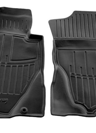Автомобильные коврики в салон на honda civic 4d 06-11 передние черные stingray хонда цивик