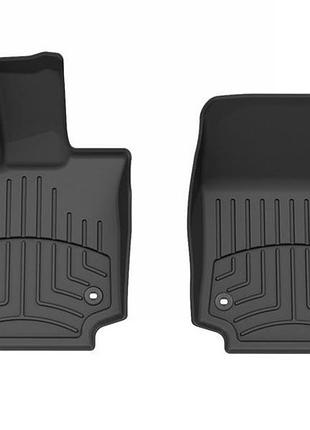 Автомобильные коврики в салон weathertech на lexus rx 23- передние черные лексус рх